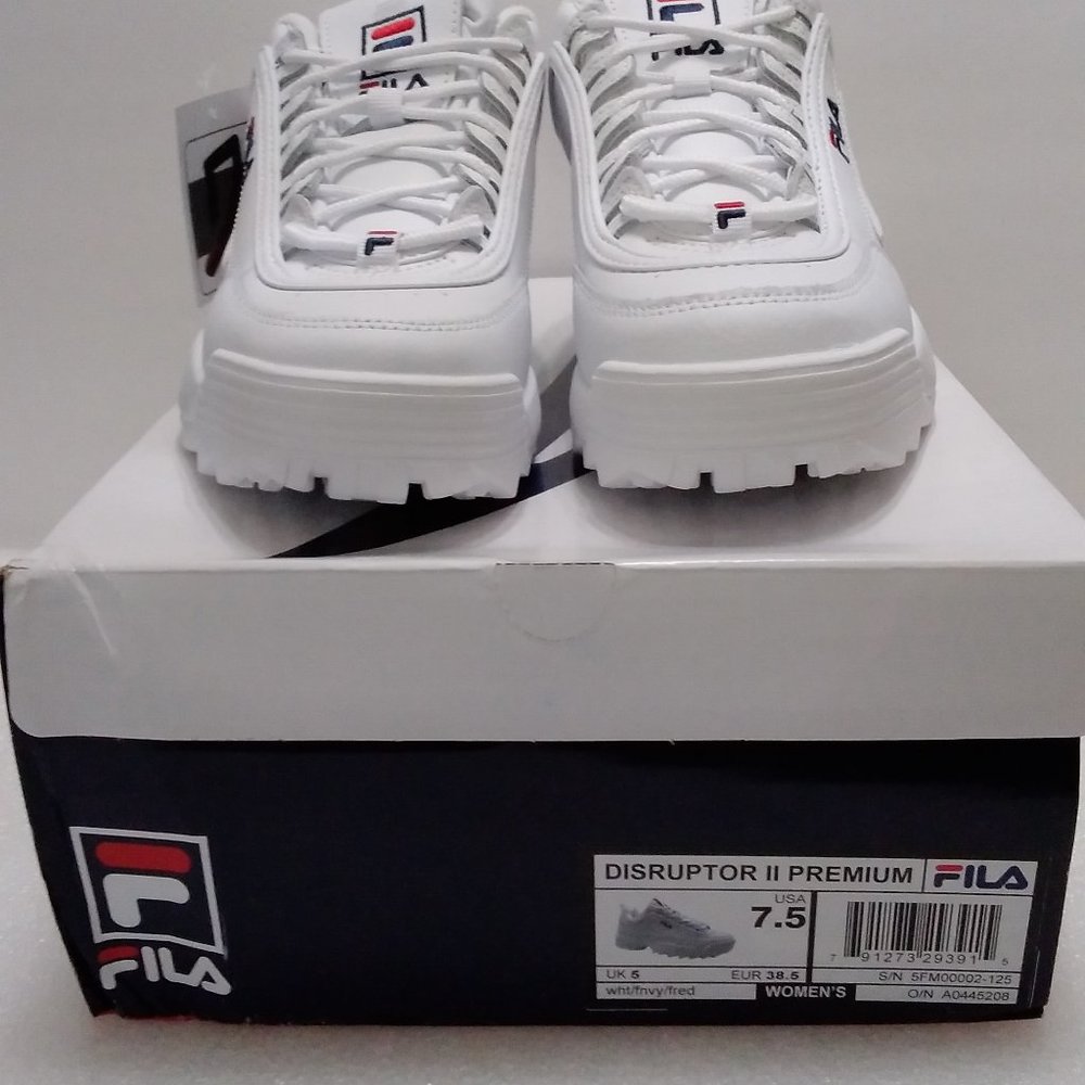 FILA DISRUPTOR II PREMIUM WOMEN SHOES - Picture 10 of 12